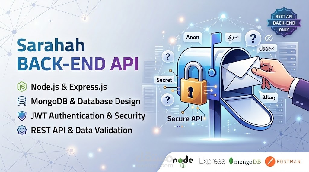 نظام "صراحة" البرمجي - RESTful API Backend Service