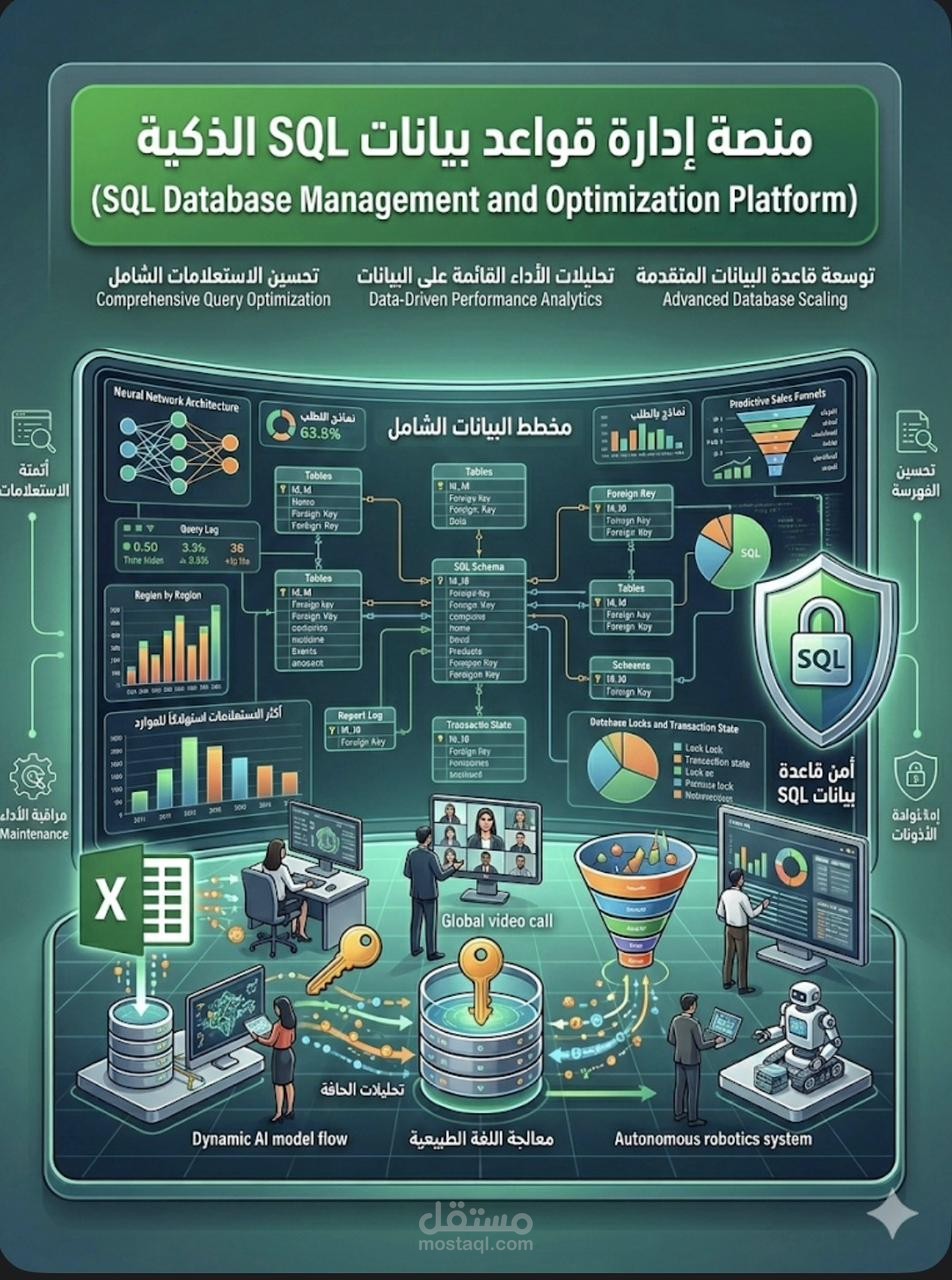 كتابة استعلامات SQL معقدة واستخراج تقارير بيانات دقيقة