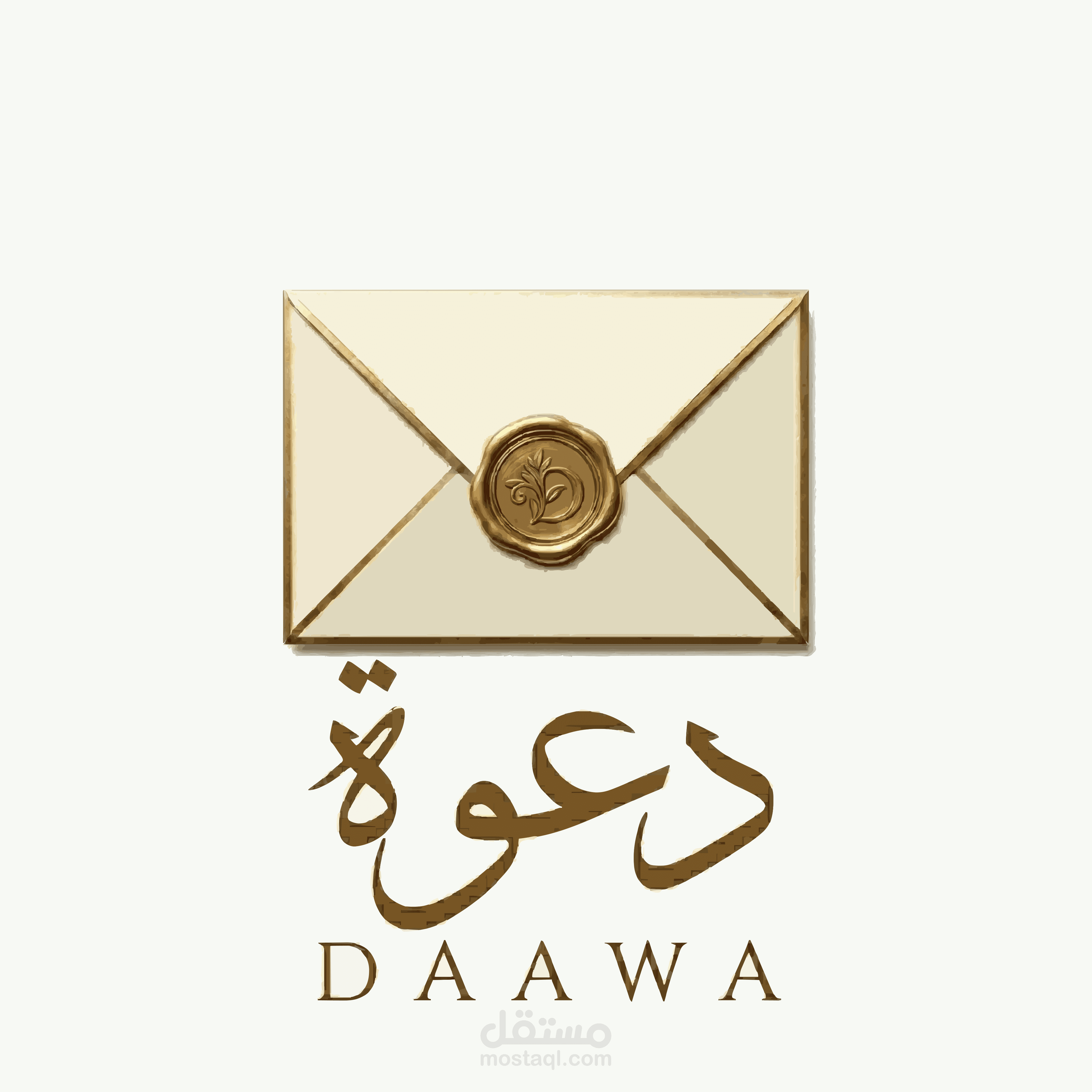 تصميم شعار عصري وبسيط لمنصة "دعوة" (DAWWA)