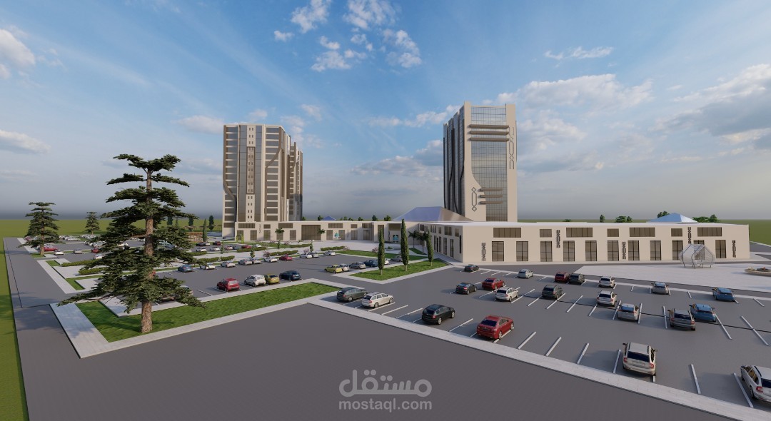 تصاميم معماريه حديثه ومشاريع ثلاثيه الابعاد