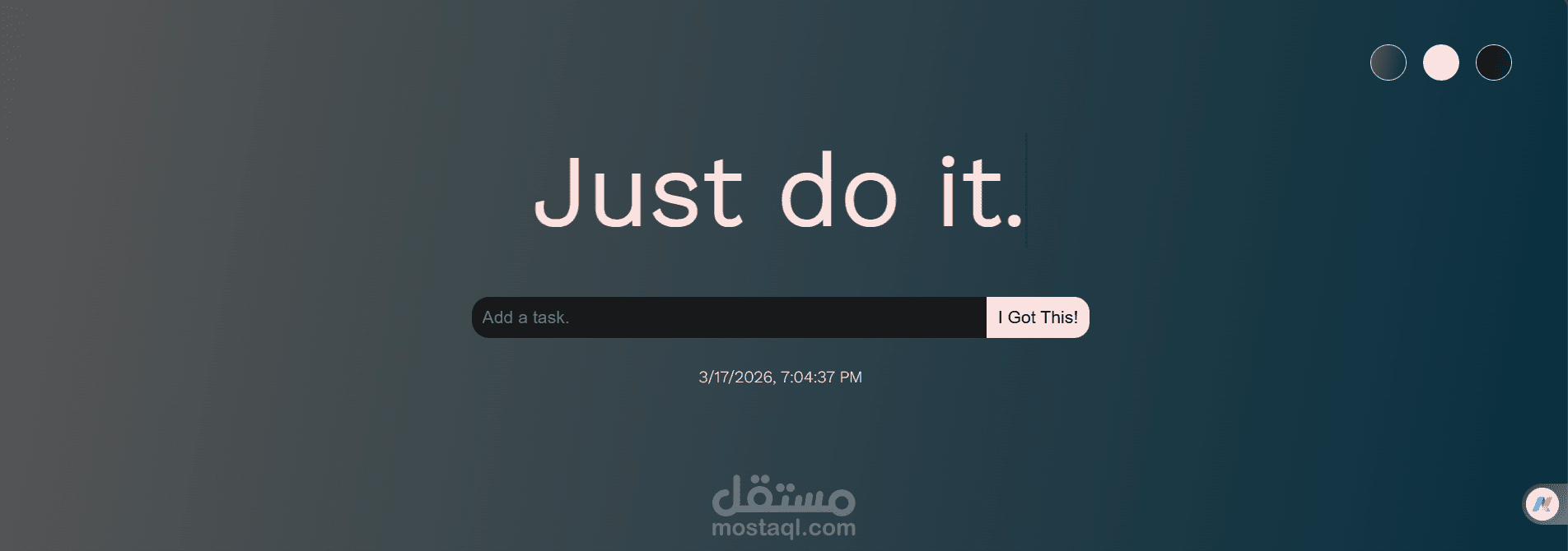 تطبيق قائمة المهام