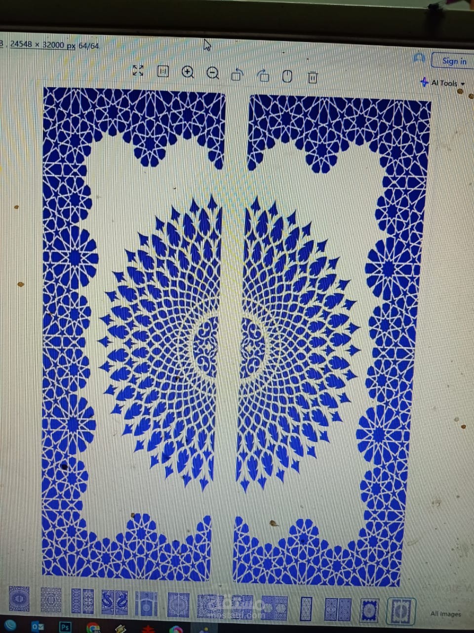 تصميم    dxf لبوابه حديد ليزر cnc