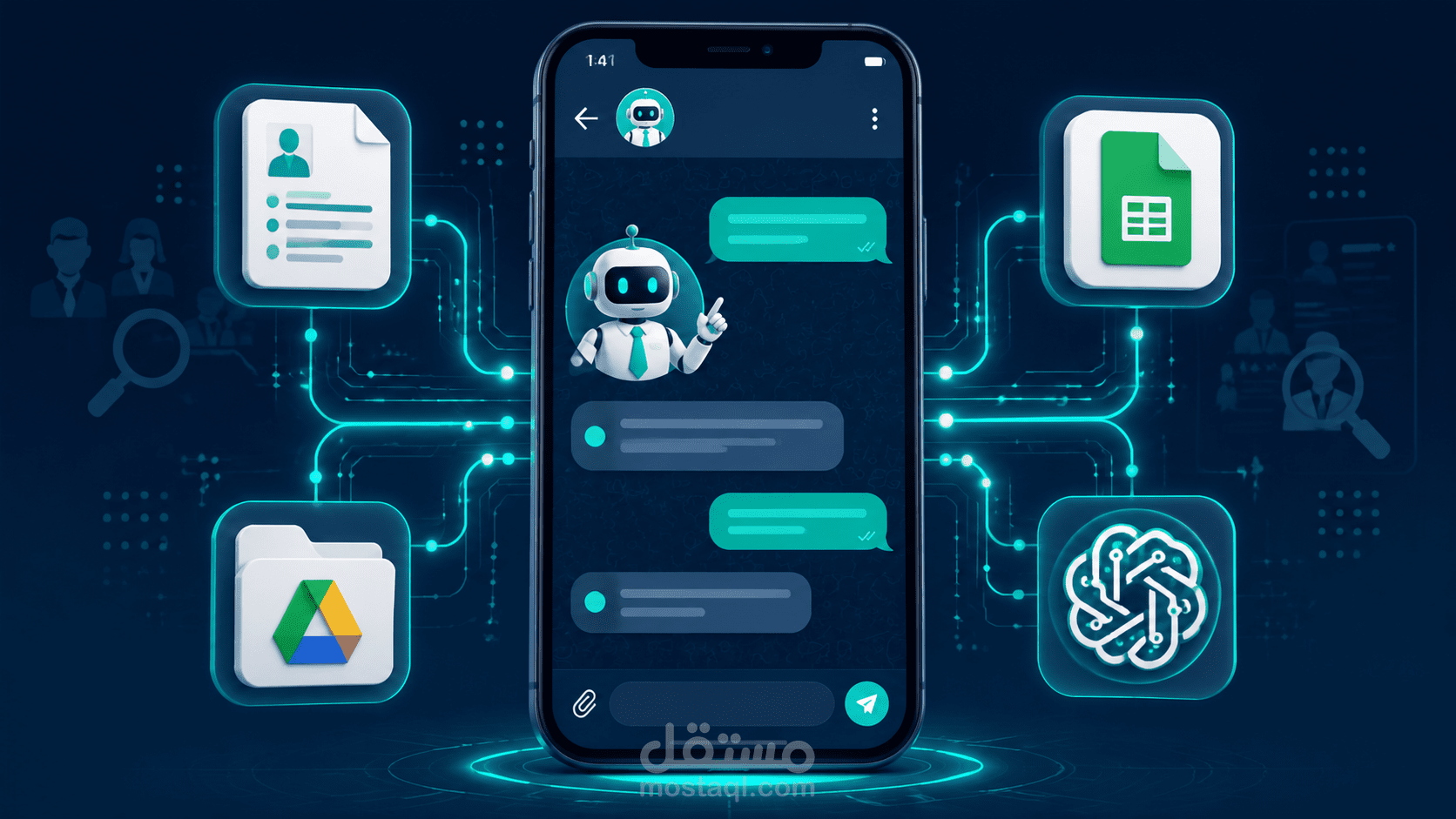بوت تيليغرام ذكي لاستقبال طلبات التوظيف | n8n + OpenAI + Telegram
