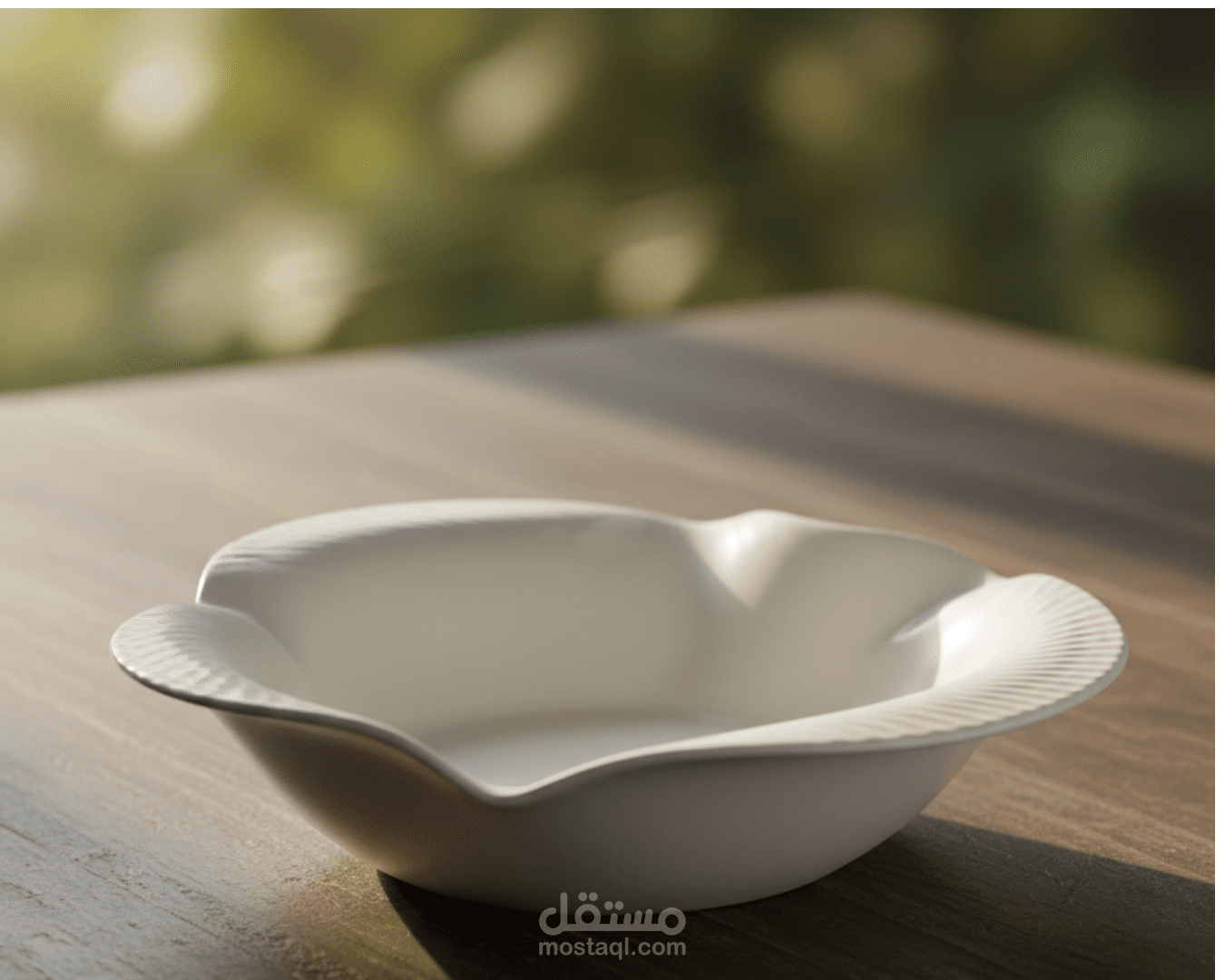 طبق فاخر بسيط بأعلي جوده