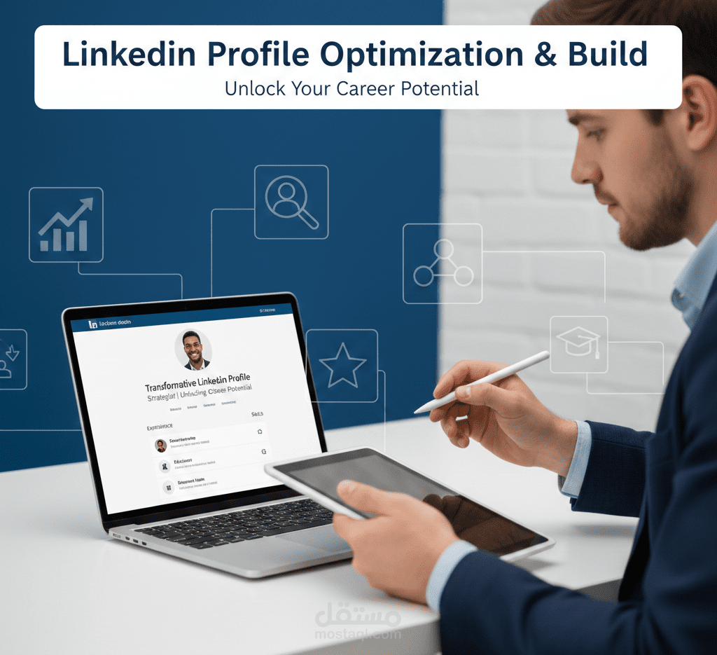 بناء بروفايل علي لينكد ان | LinkedIn Profile