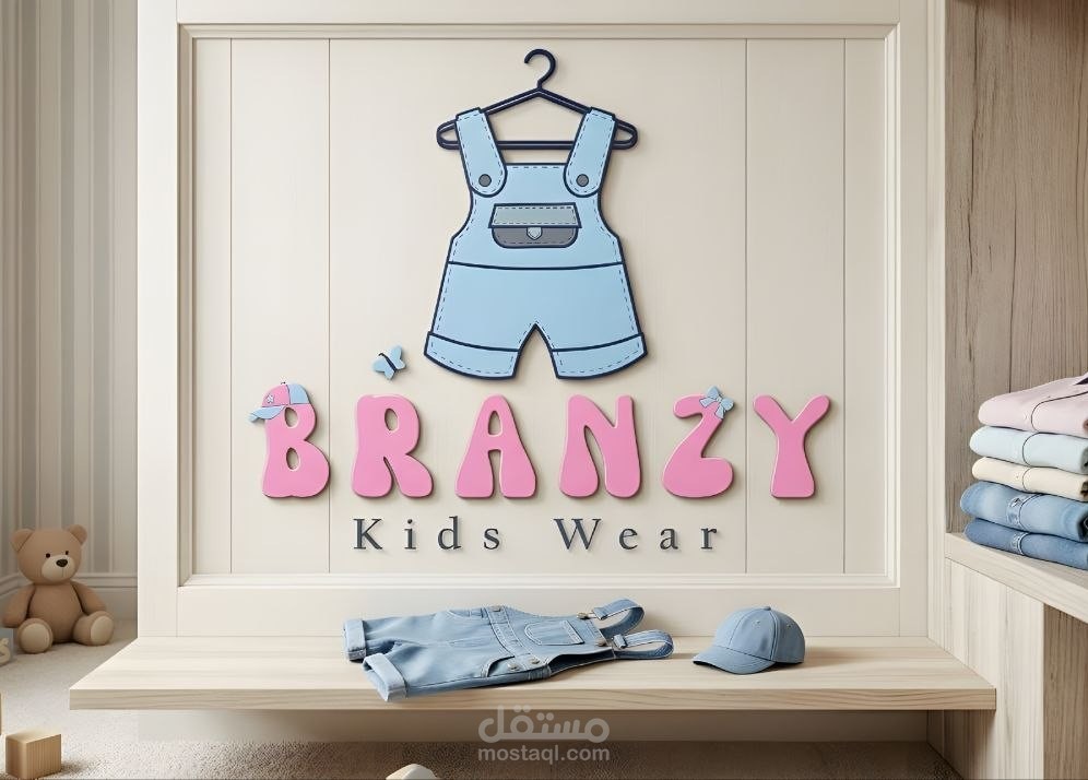 شعار براند ملابس اطفال