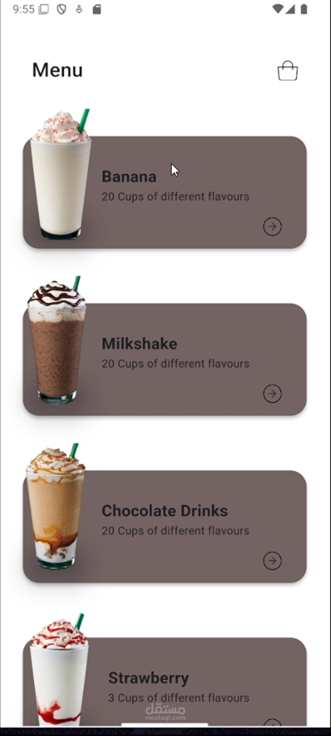 Coffee Shop App (Flutter)