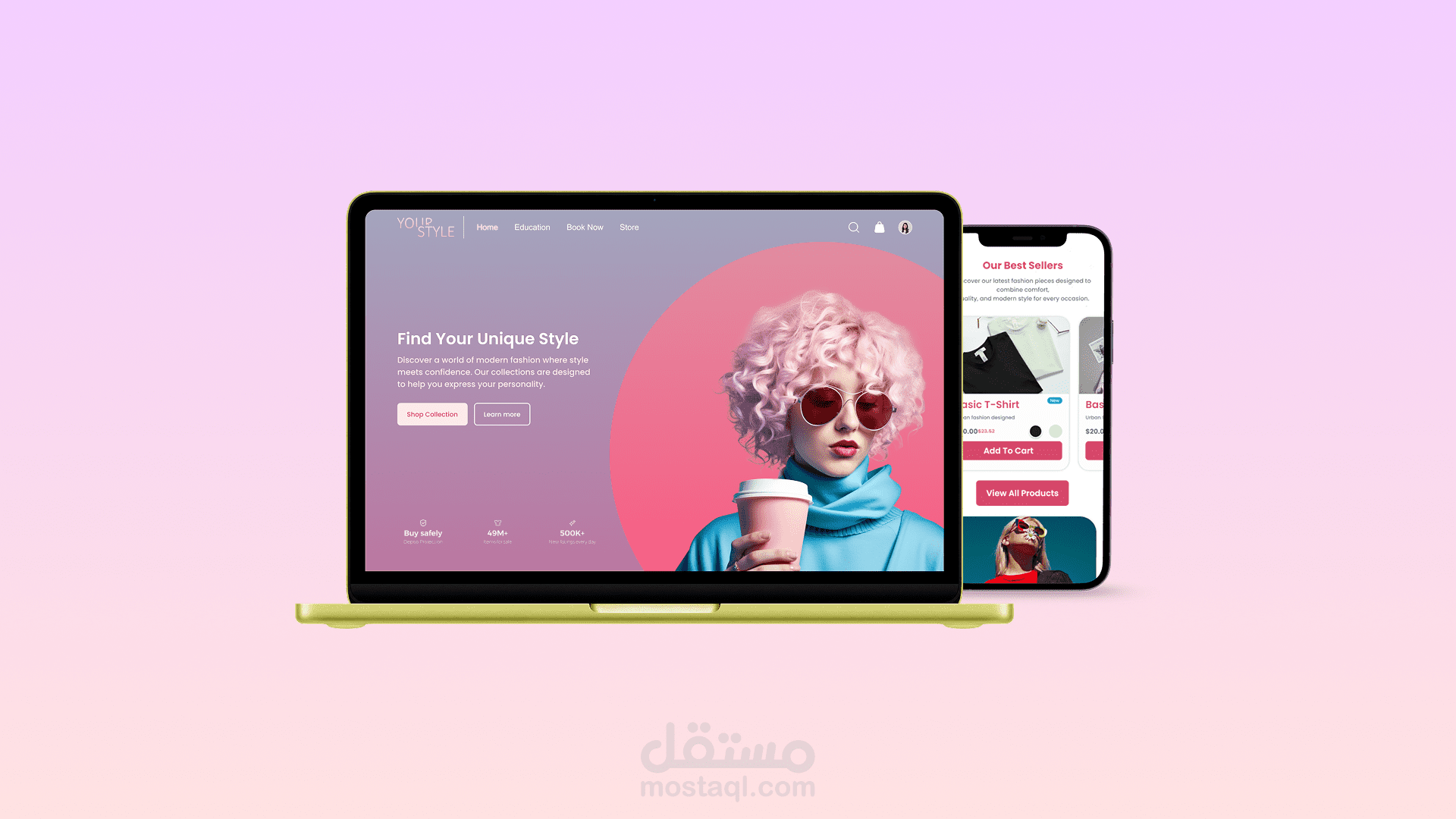 تصميم صفحات الهبوط Landing Page احترافي يعكس هوية مشروعك ويجذب العملاء