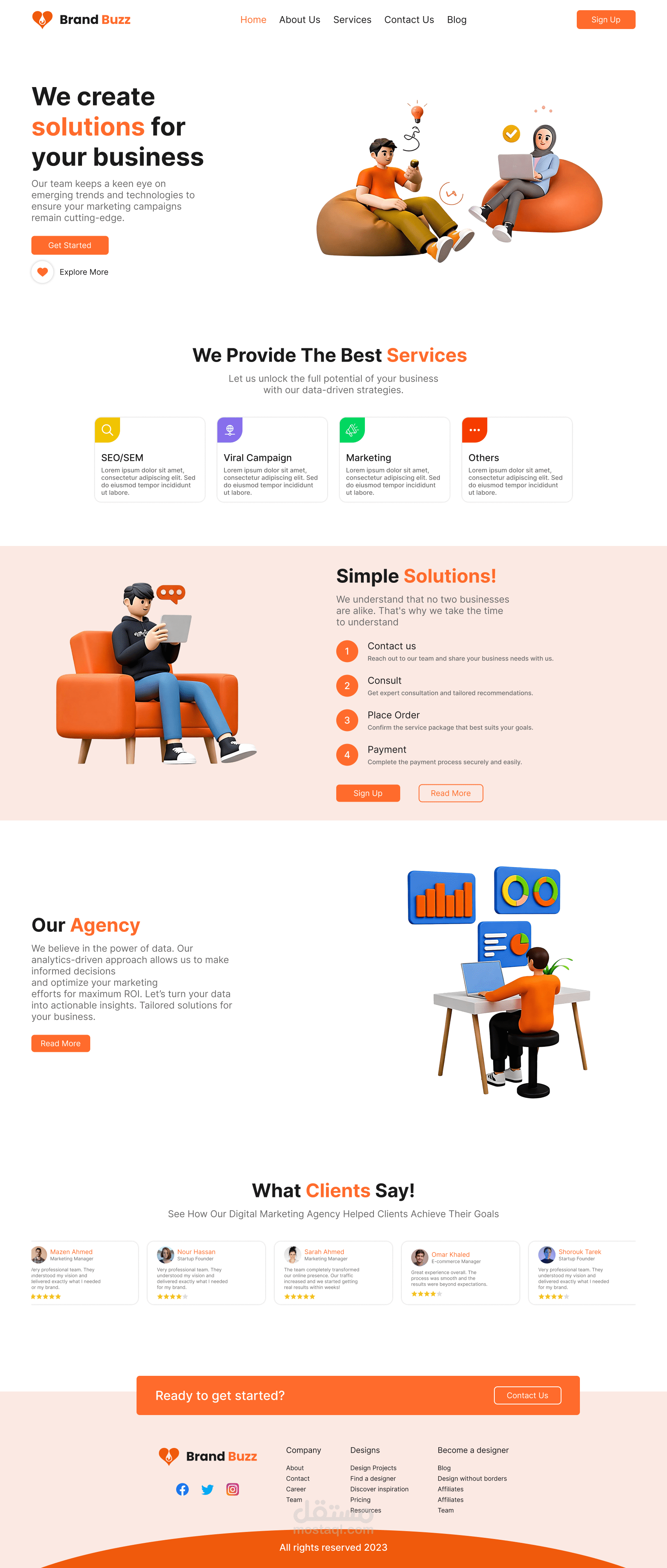 Landing Page