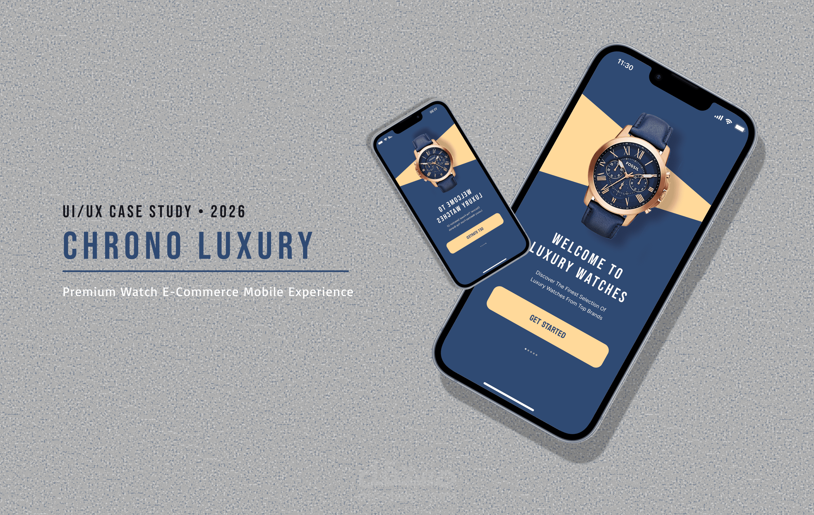 Chrono Luxury — Premium Watch E-commerce Experience