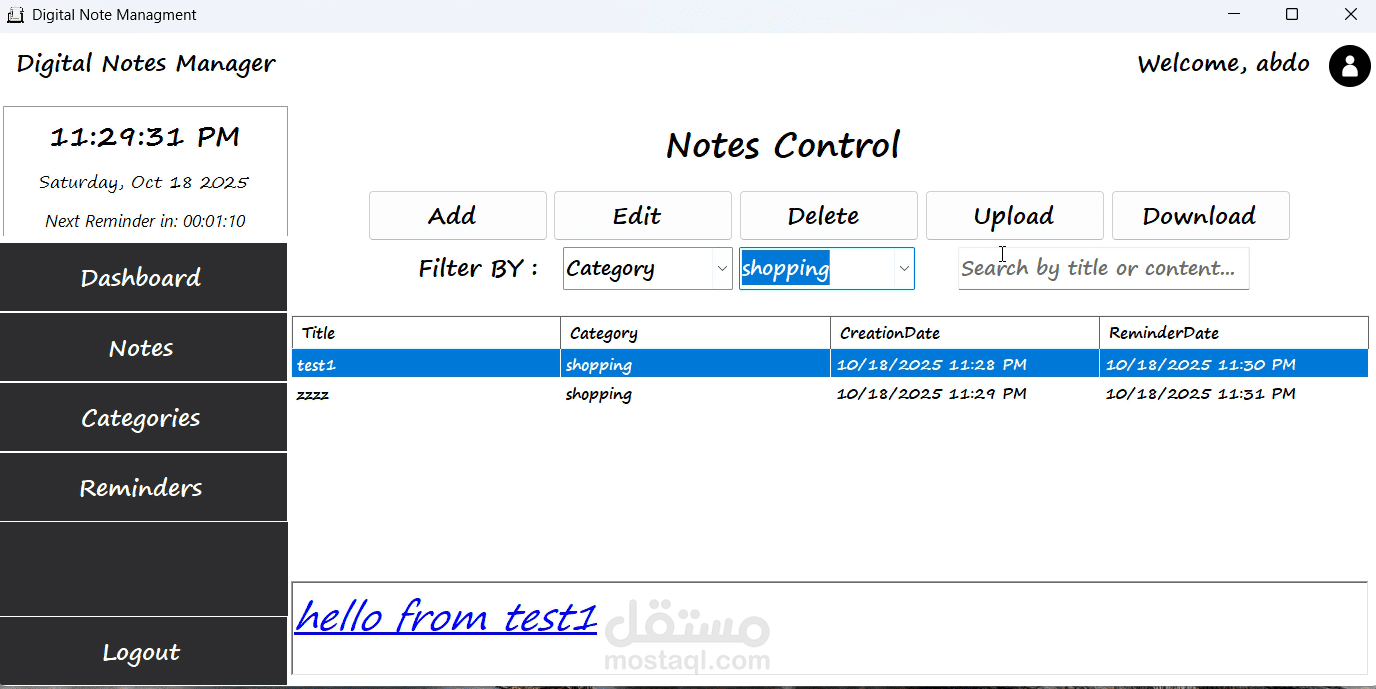 Digital Task management System