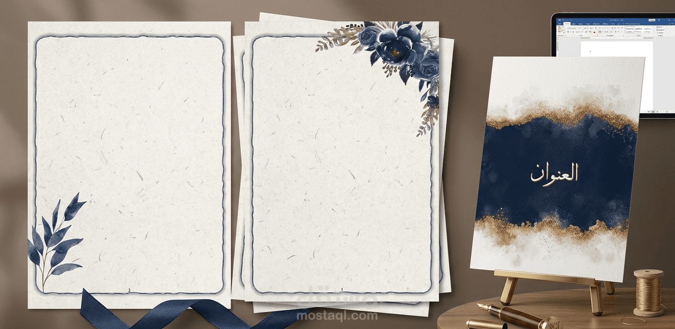 تصميم عبر word وبرامج office