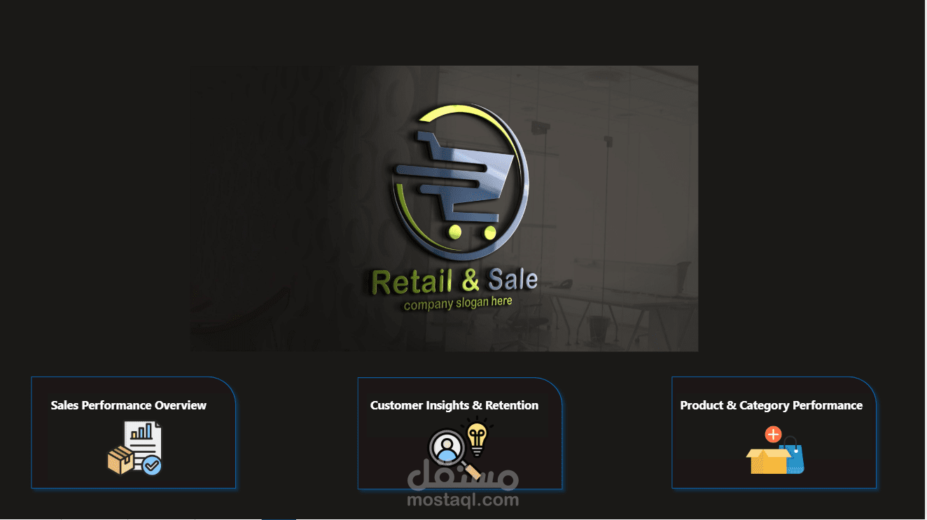 لوحة تحليلات الأعمال المتكاملة وربط قاعدة بيانات SQL بـ Power BI