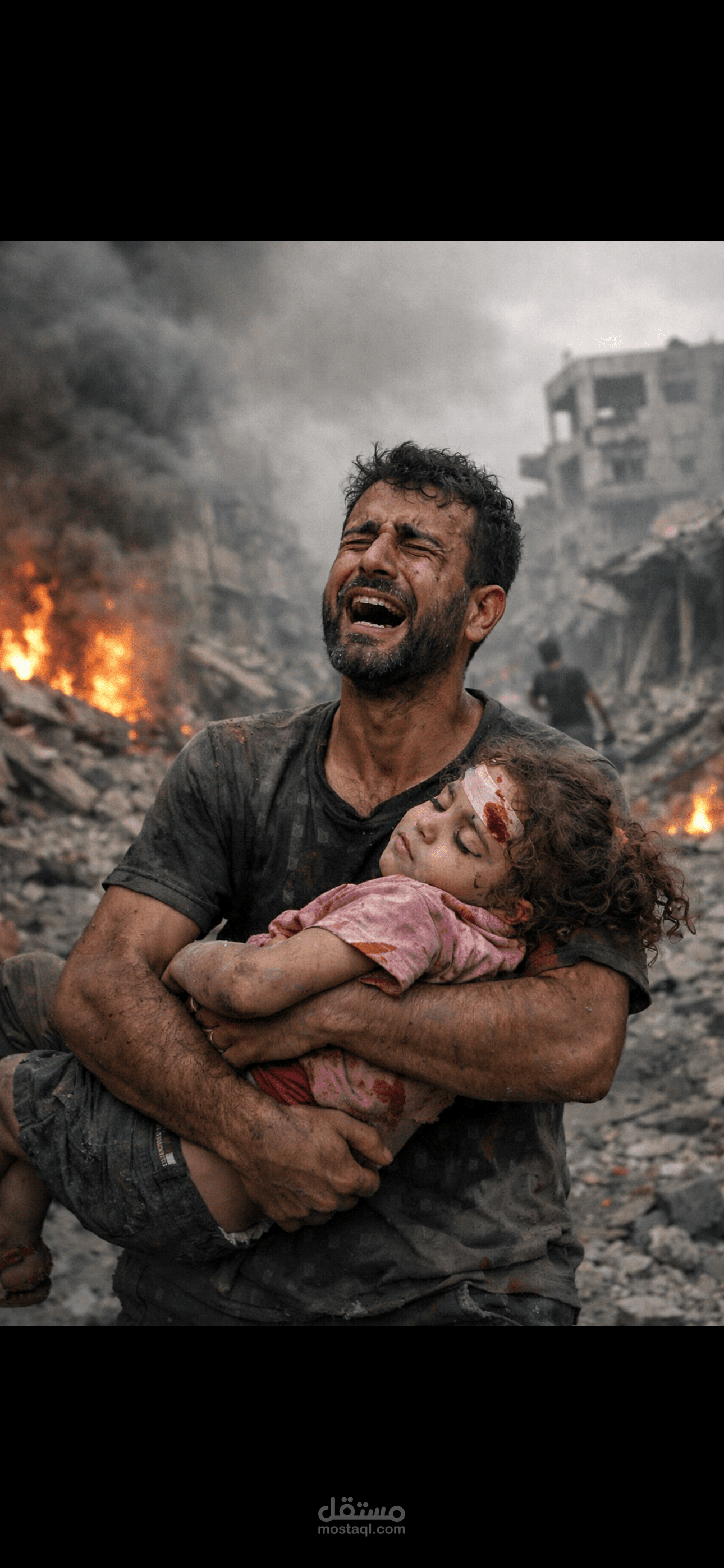 قصيدة عبر الإنترنت تصف معاناة أهل غزة الحبيبة