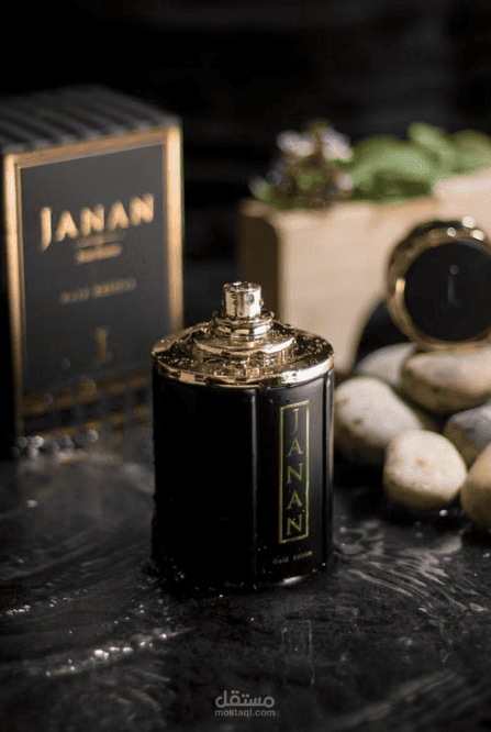 تصميم هوية بصرية لبراند عطور ومنتجات عناية بالبشرة