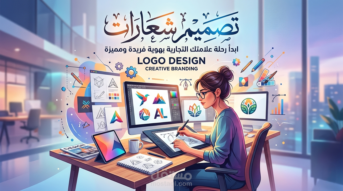 تصميم هوية بصرية لمصممة ازياء