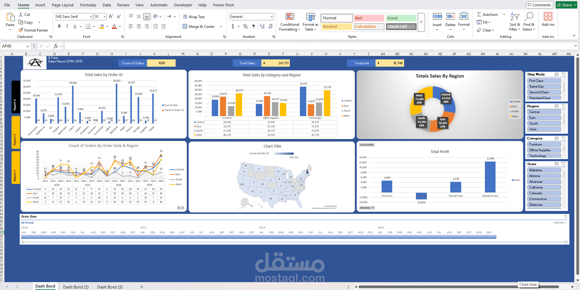 مهندس حلول ذكاء الأعمال (BI) ومطور تقارير Excel الإدارية المؤتمتة