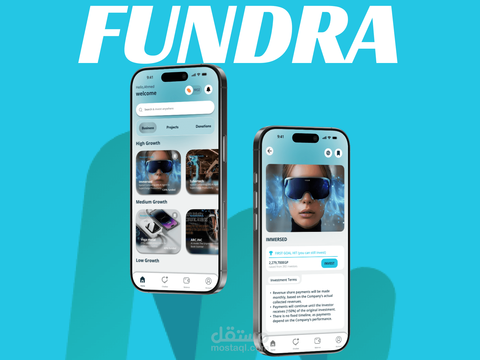 FUNDRA Crowdfunding app