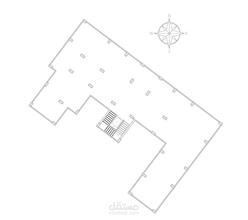 تصميم سكن طلبة كامل الخدمات