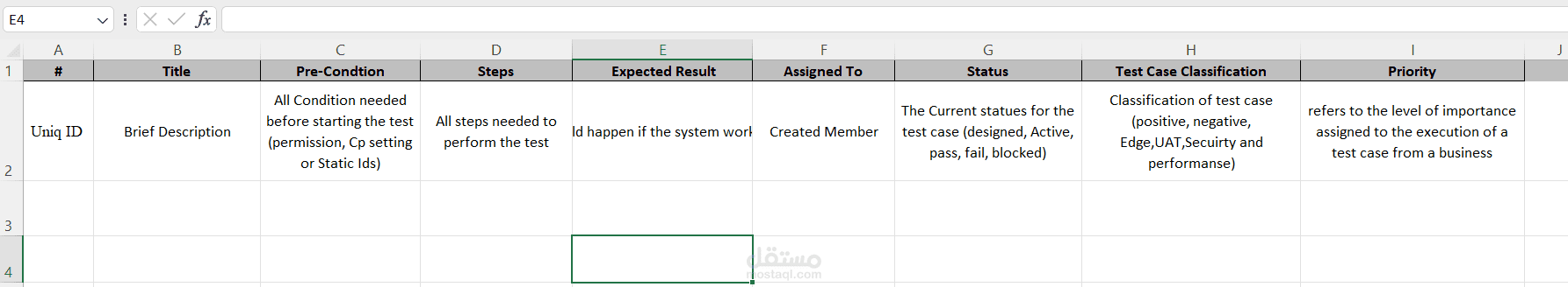 Test Case Report