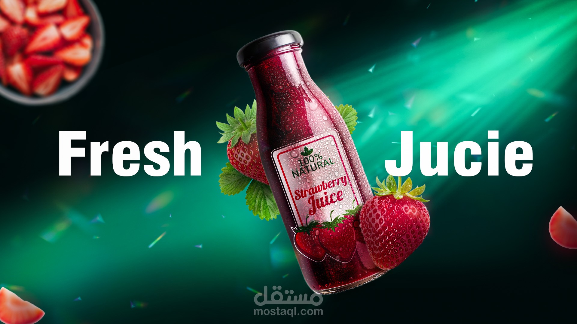 Fresh Juice — Product Ad Concept