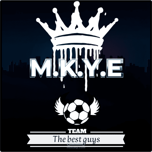 لوجو لفريق من ٤ اصدقاء