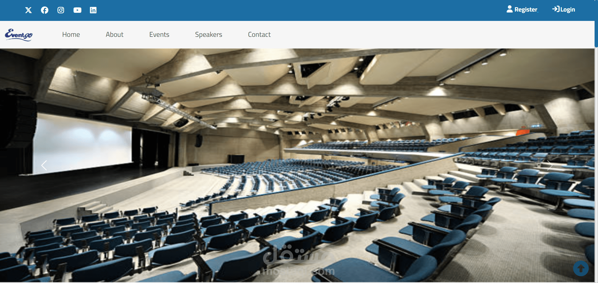 Event-Go - منصة متكاملة لإدارة وحجز الفعاليات