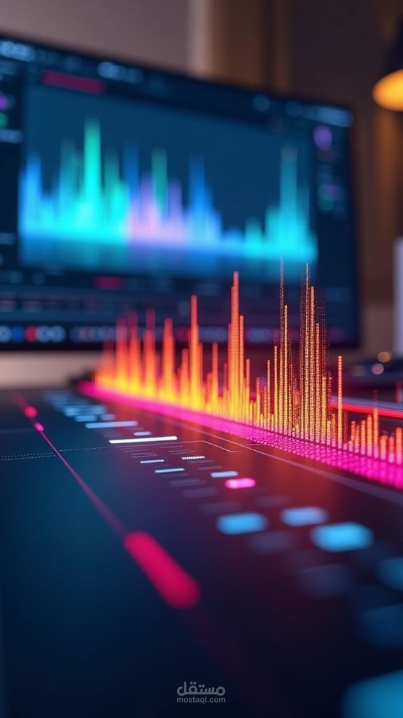 إنتاج وهندسة إعلان إذاعي متكامل (Voice Over & Sound Design)