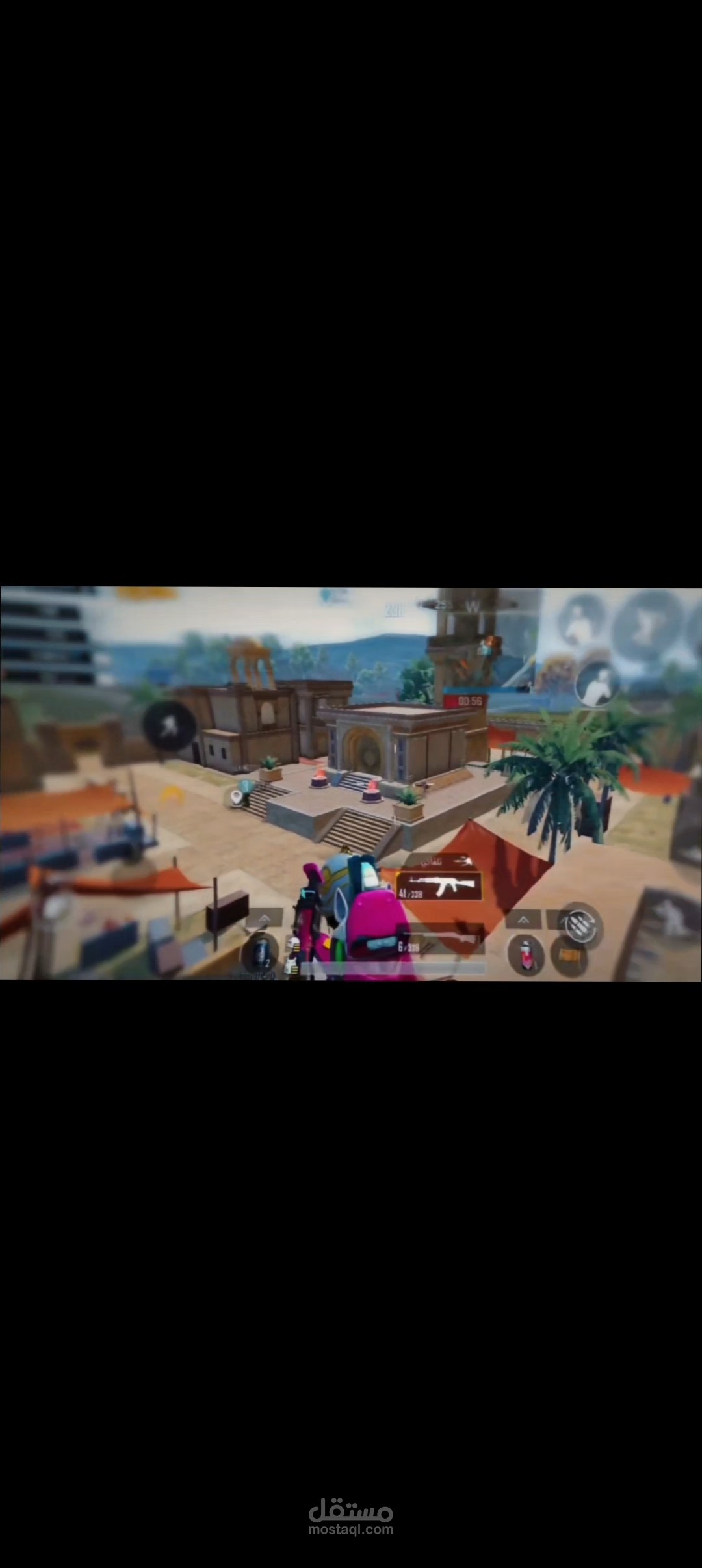 مونتاج احترافي للقطات ألعاب (Gaming Montage) مع مزامنة صوتية دقيقة.