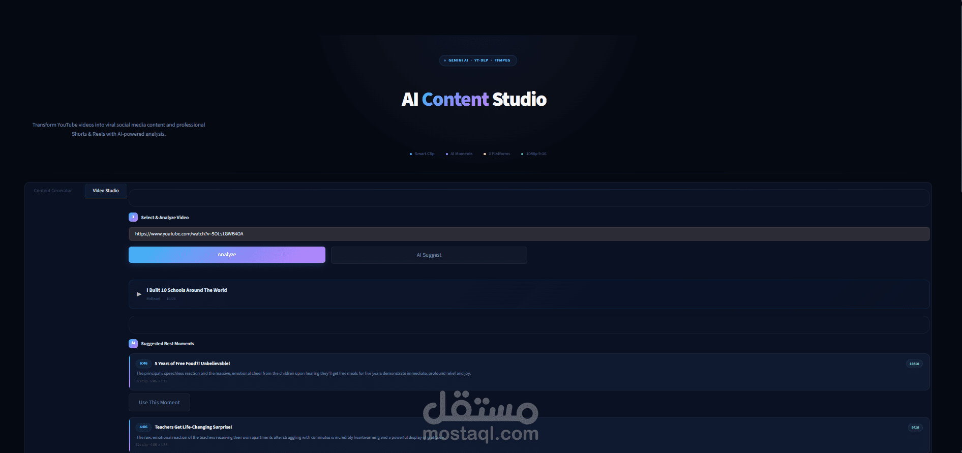 AI Content Studio