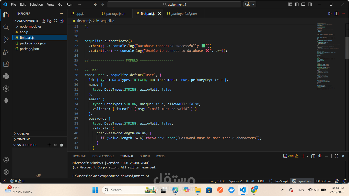 mini social media app