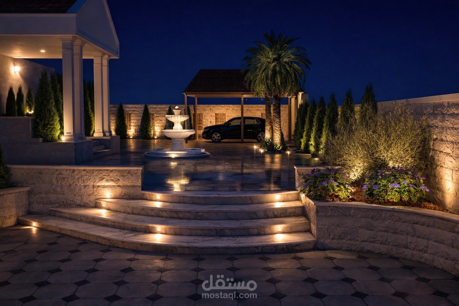 حديقة بسيطة
