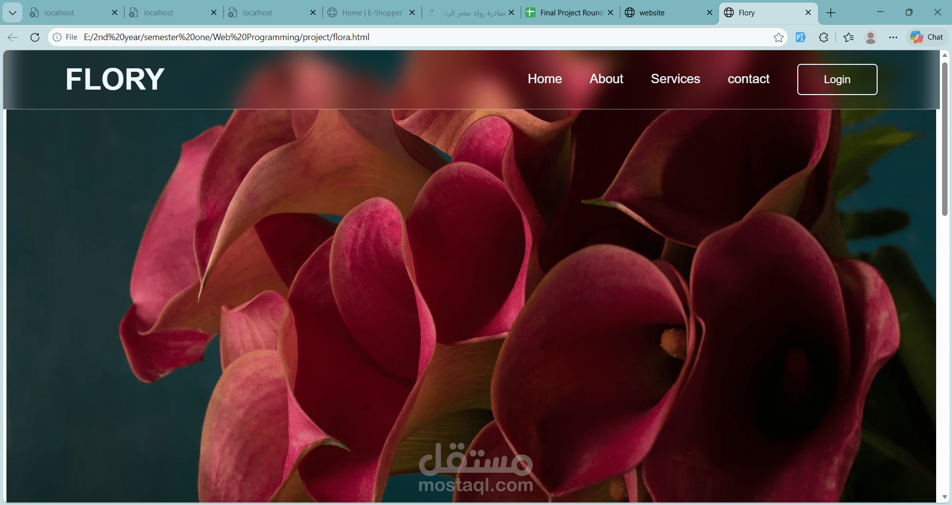 Flory Web design