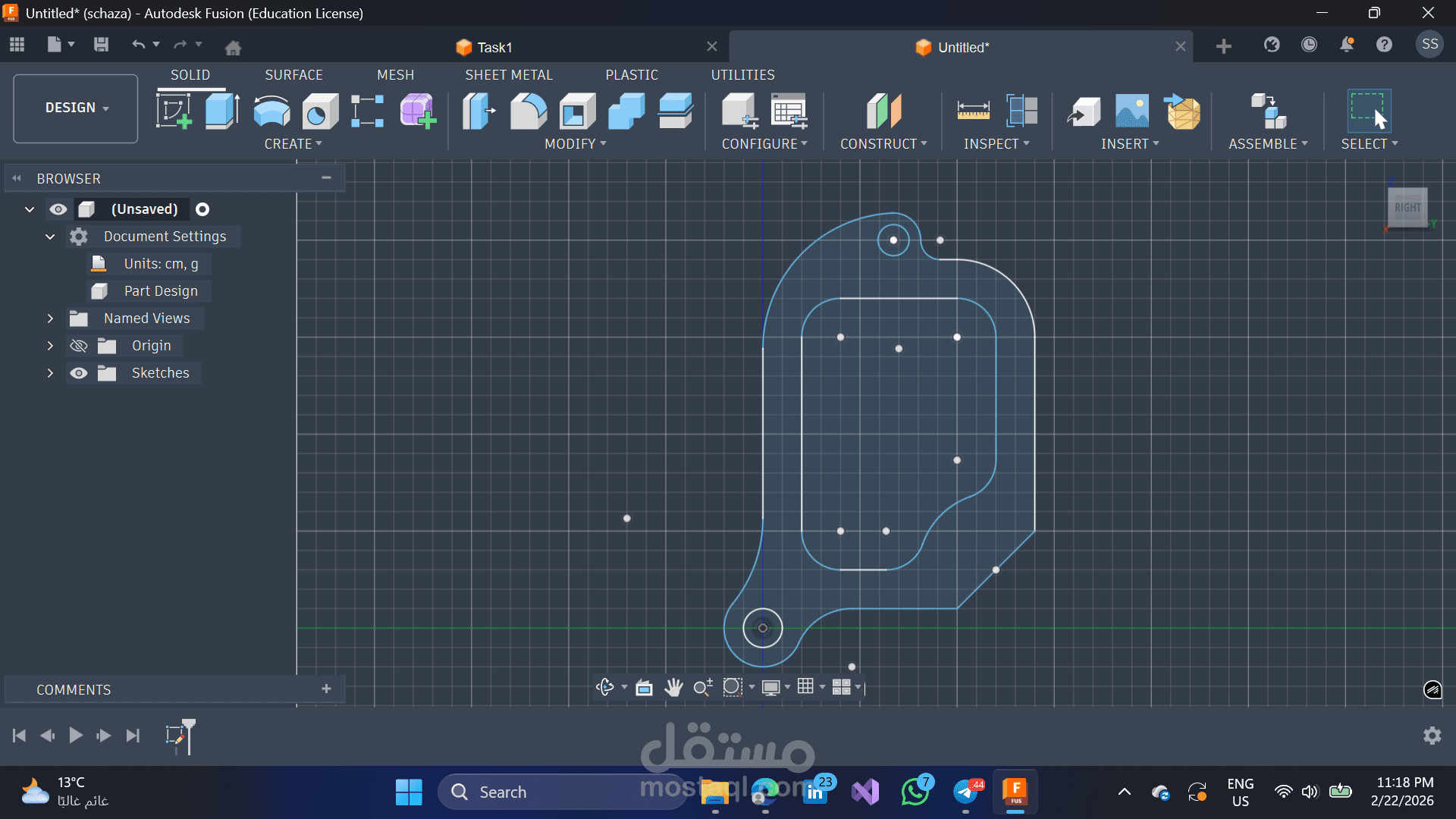 2D Designs By using Fusion