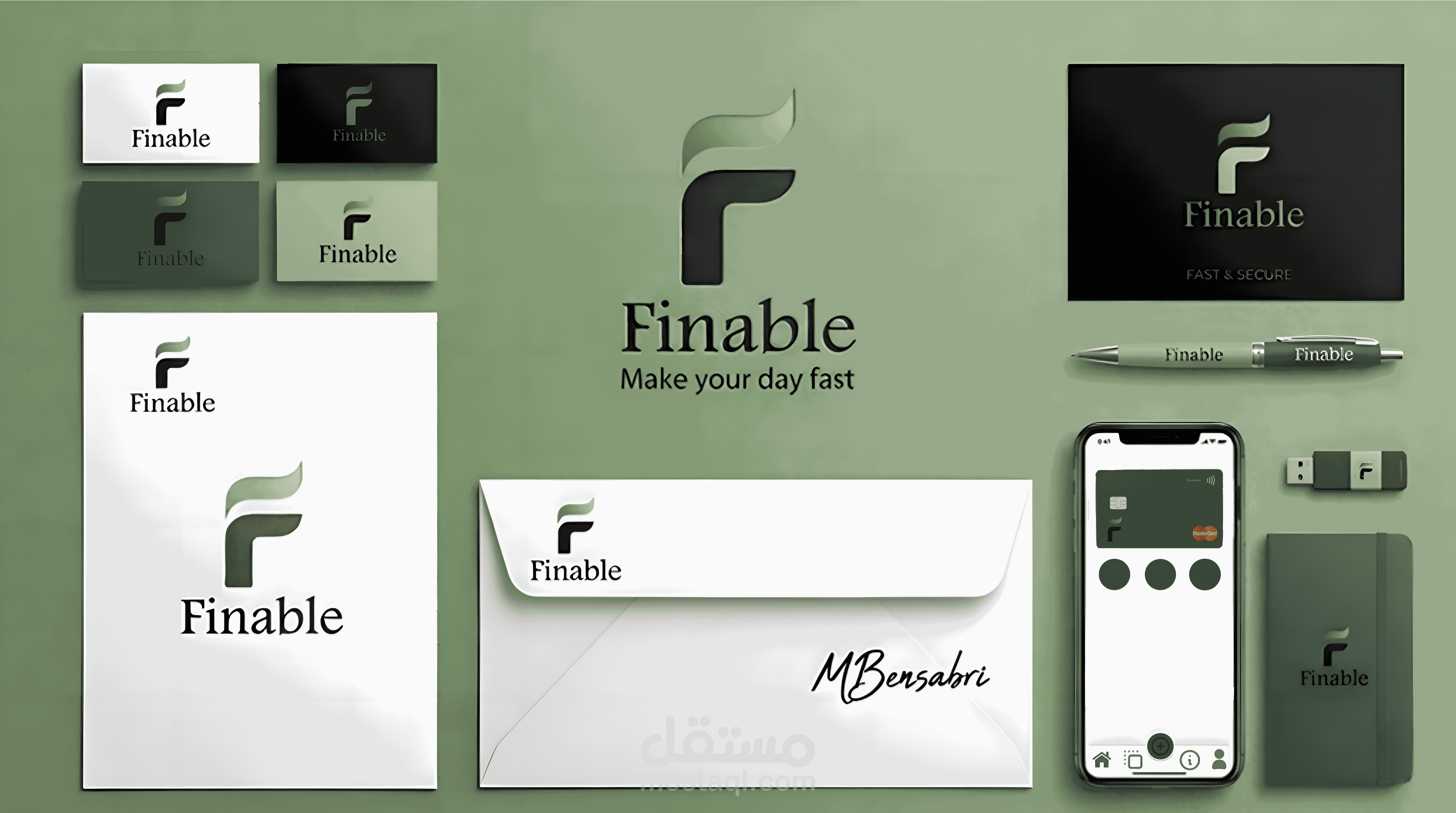 شعار لشركة تمويل Finable