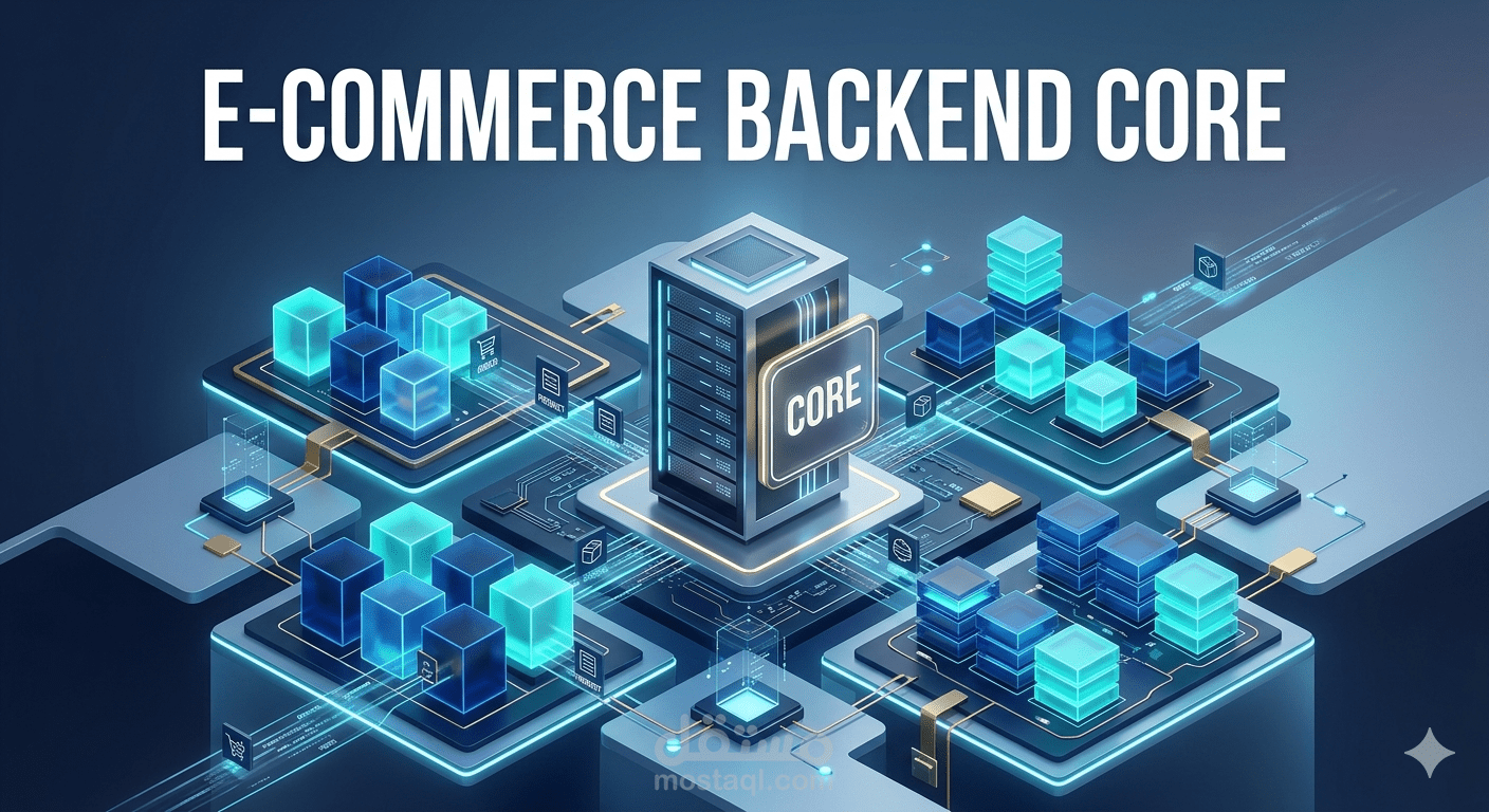 نظام Backend مبدئي ومتشعب لمتجر إلكتروني