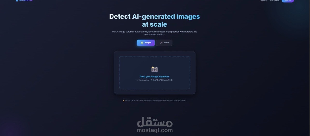 Detect Al-generated images