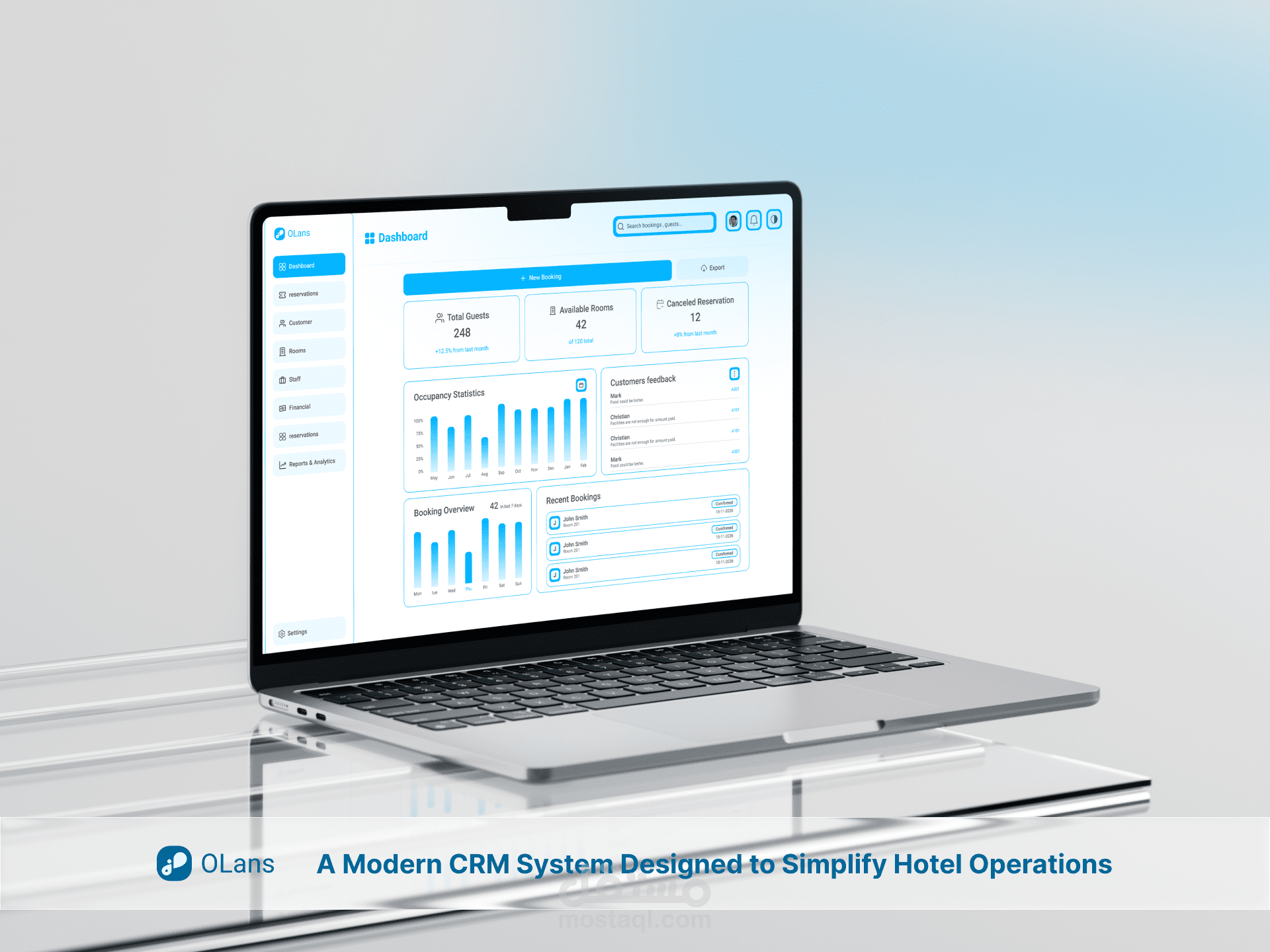 موقع CRM لأدارة الفنادق