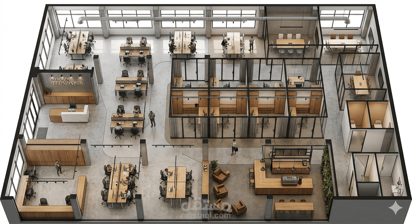 مشاريع تجارية/مكاتب".