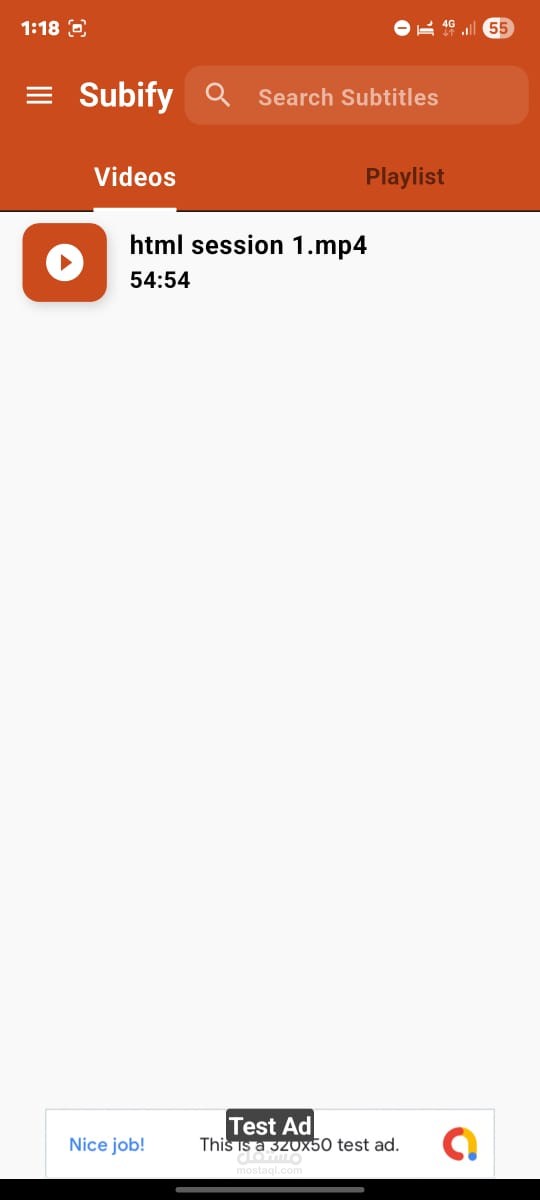 Subify هو تطبيق موبايل مطور بـ Flutter لترجمة الأفلام والمسلسلات والأنمي بطريقة سهلة وسريعة، مع واجهة حديثة وتجربة مستخدم سلسة تضمن متابعة كل الترجمات المفضلة لديك
