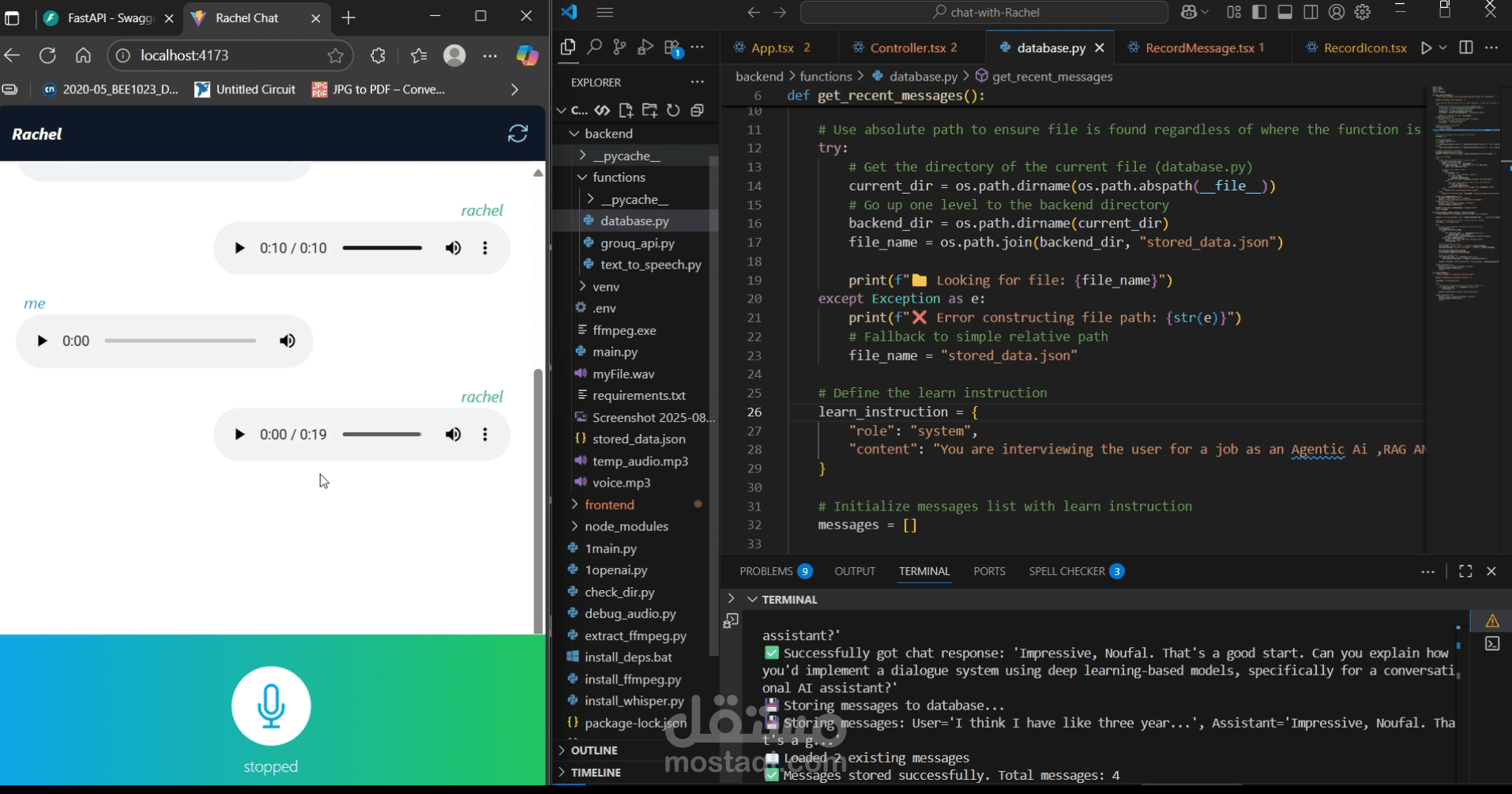 Voice-Agentic AI Assistant