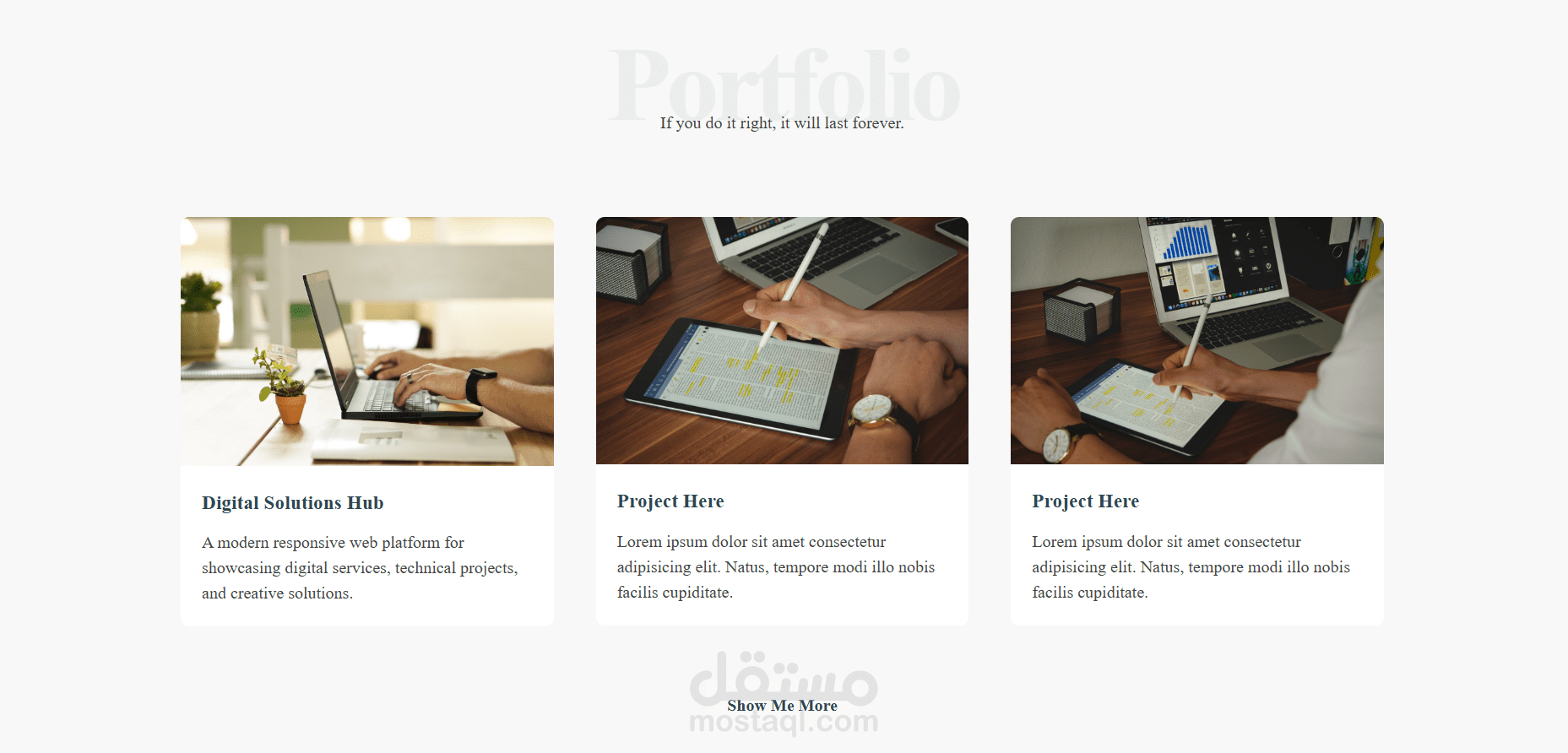 Online Portfolio