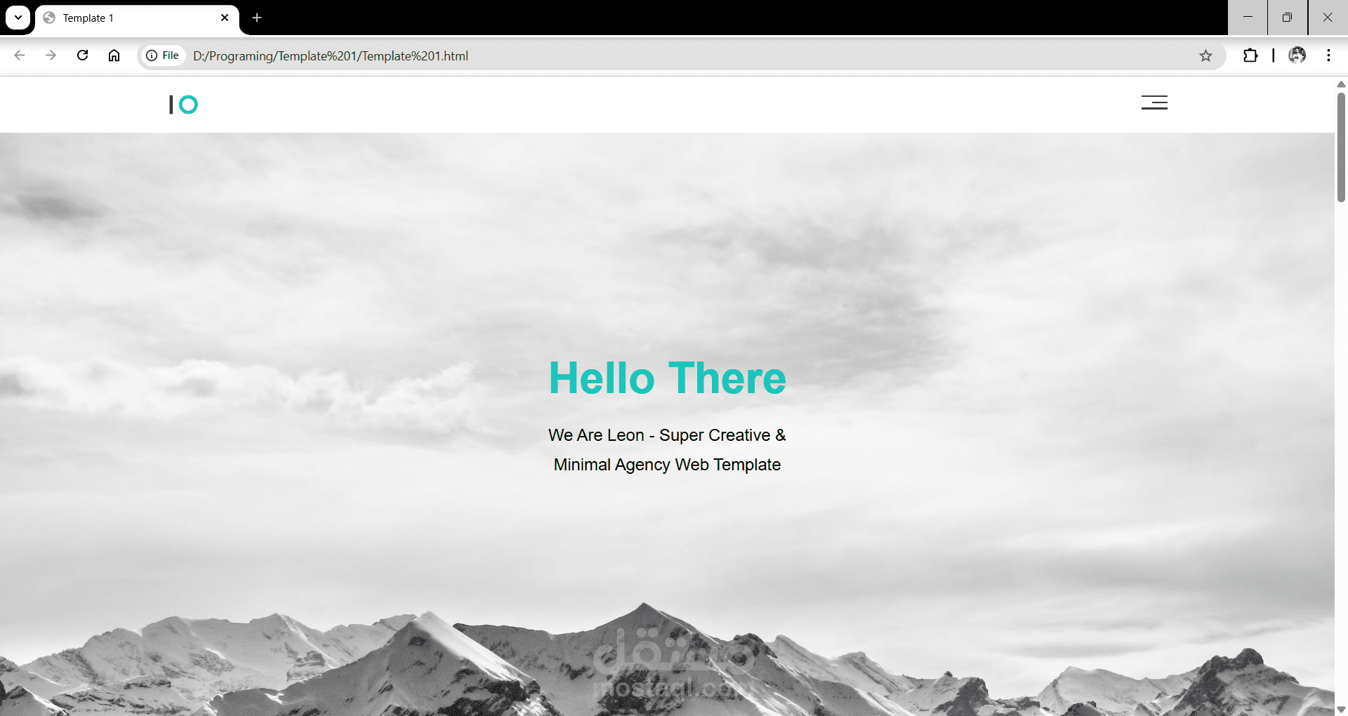 انشاء صفحه هبوط