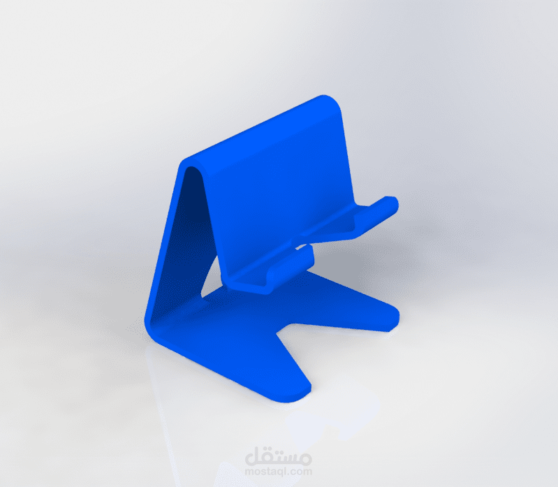 3d modelling and design of a phone stand