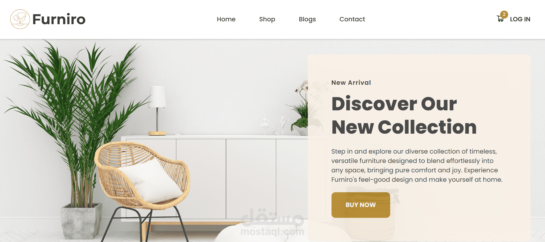 Furniture E-commerce Website