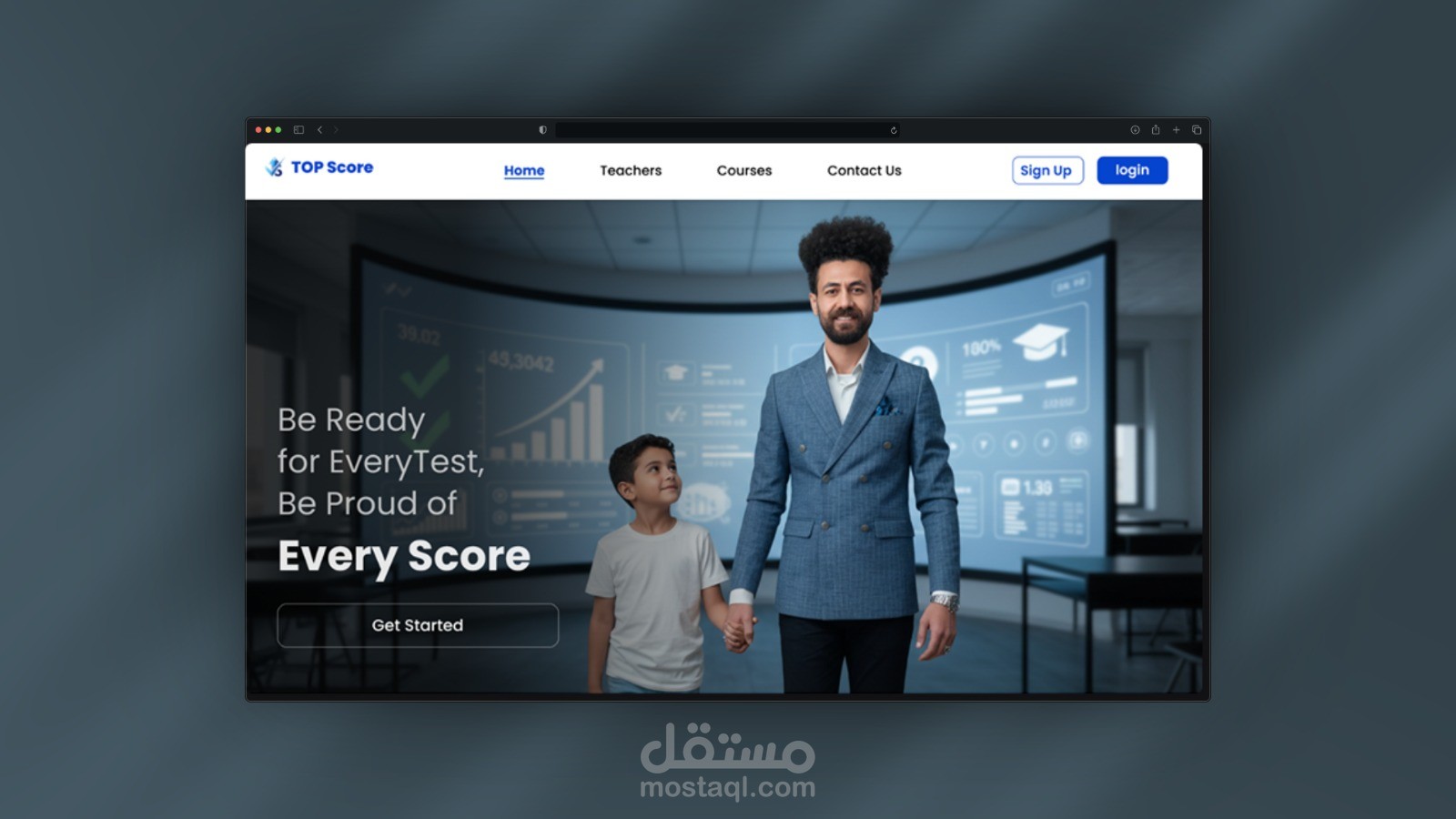 TopScore - Educational Platform (IGCSE & American Diploma)