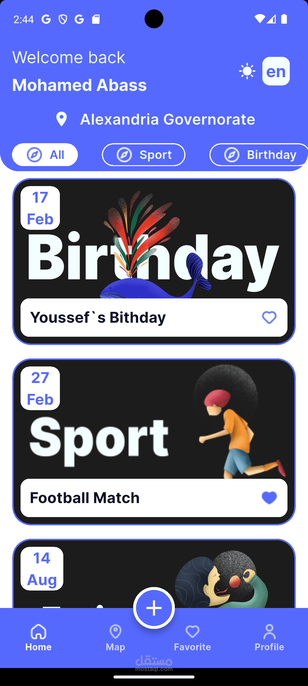 Evently – Event Management App