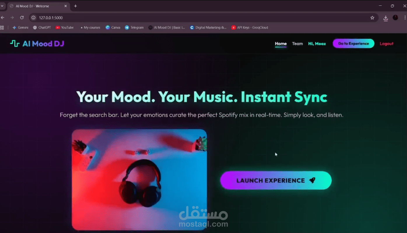 نظام التعرف على المشاعر باستخدام الذكاء الاصطناعي