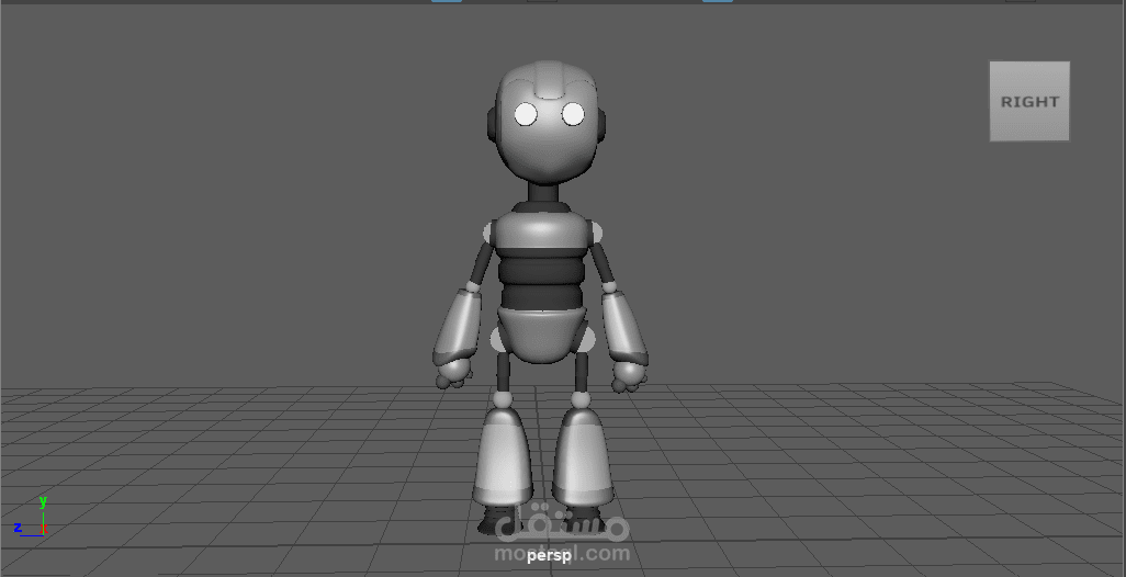 تصميم شخصية ثلاثية الأبعاد