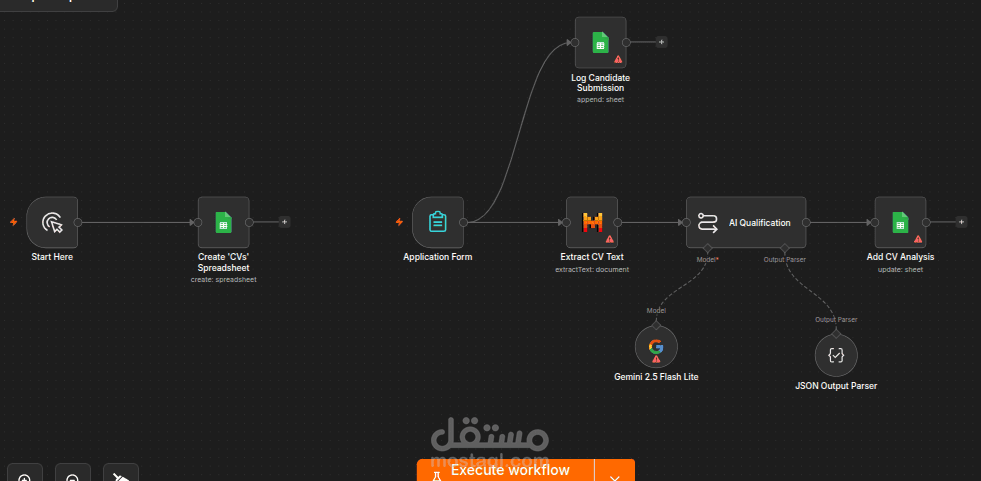 خدمة إعداد نظام ذكي لفرز المتقدمين للوظائف وتقييمهم بنسبة مئوية دون عناء القراءة اليدوية